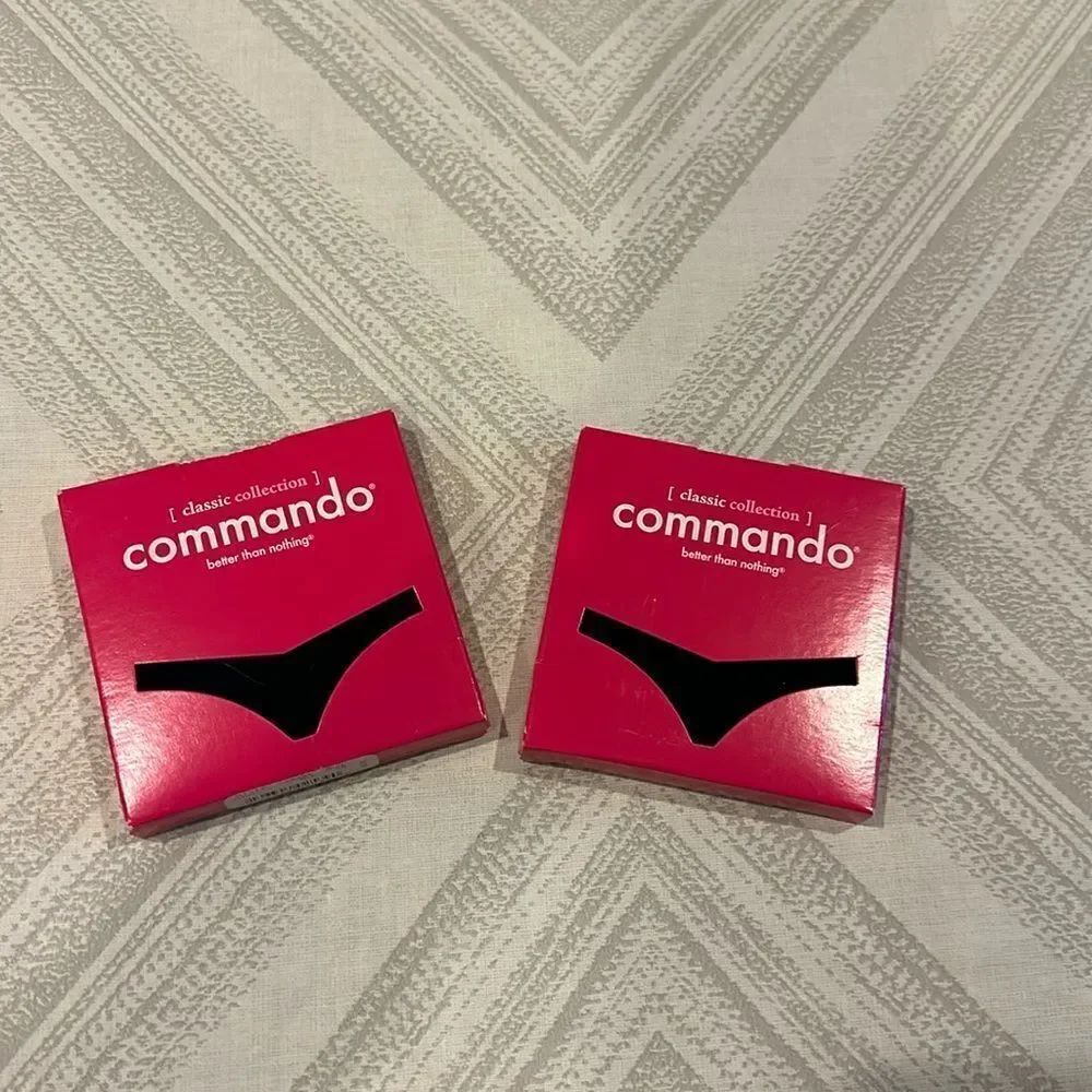 Commando Classic Collection Black Thong